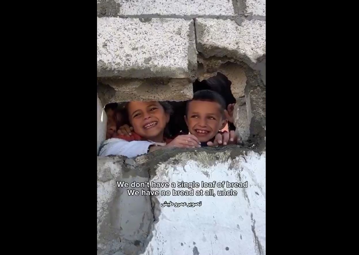 Video: Hunger Palestinian in Khan Yunis, Gaza: "We need flour, we have no bread" 