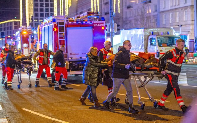 Suspected car attack on German Christmas market injures up to 80