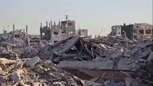 فیديو | جندي اسرائيلي يصور الدمار الهائل في مخيم جباليا شمال قطاع غزة