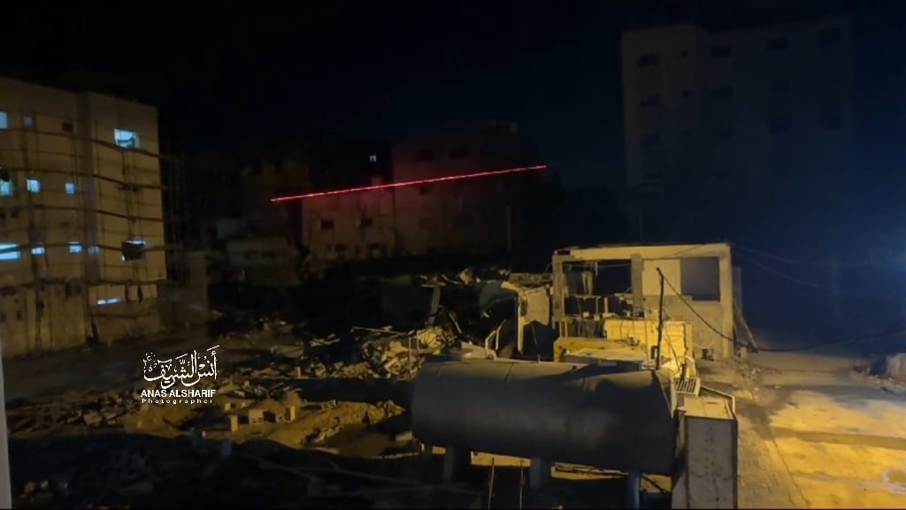 Kamal Adwan Hospital in Gaza under heavy Israeli attack