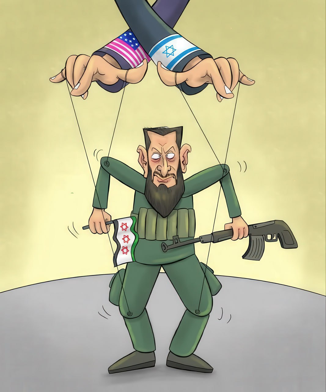 کاریکاتیر / عميل أمريكا وكيان الاحتلال