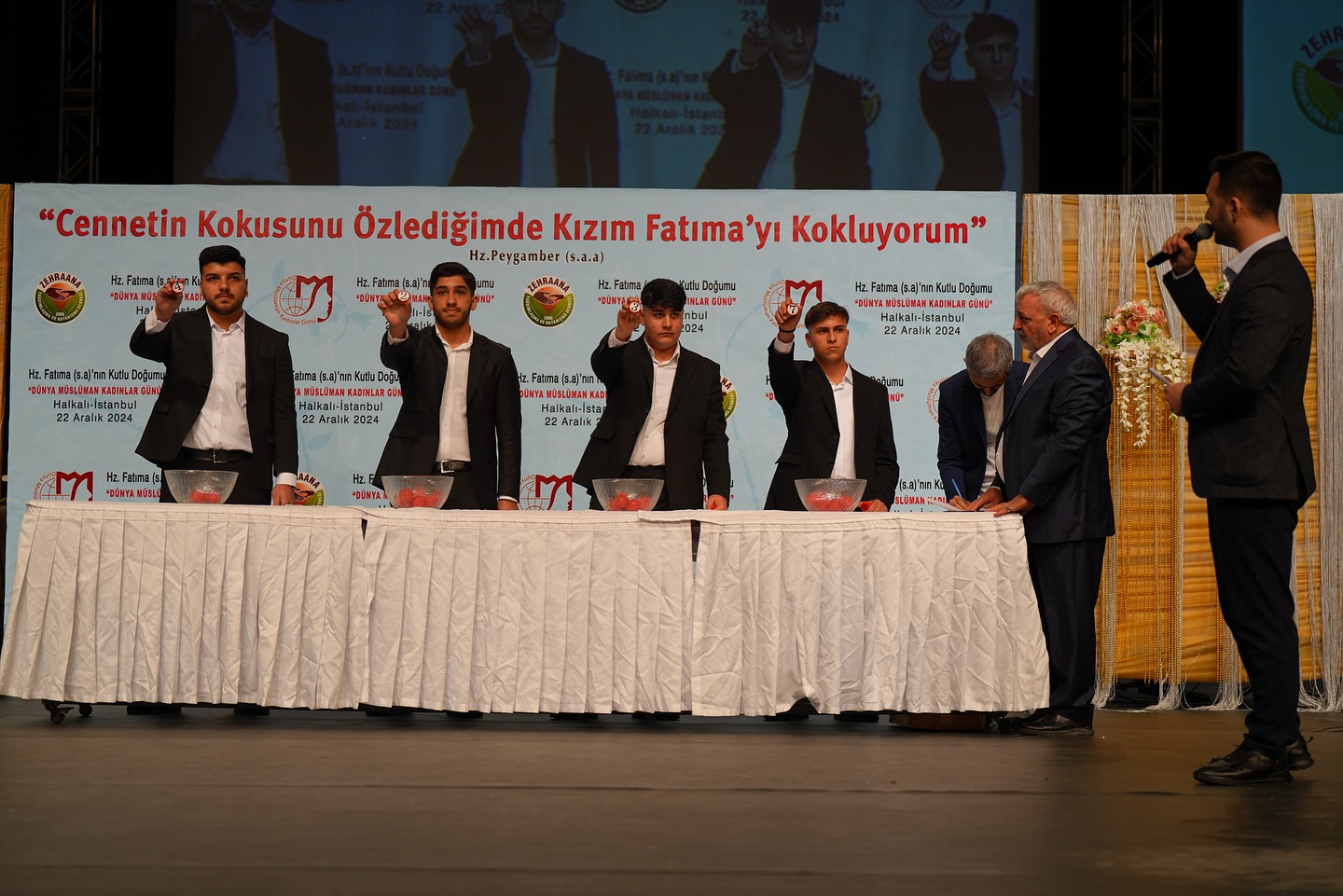 Photos: Auspicious birth anniversary of Hazrat Fatima at Halkali of Istanbul, Turkey