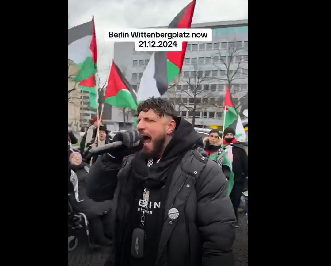 Video: Protests for Palestine in Berlin, Germany