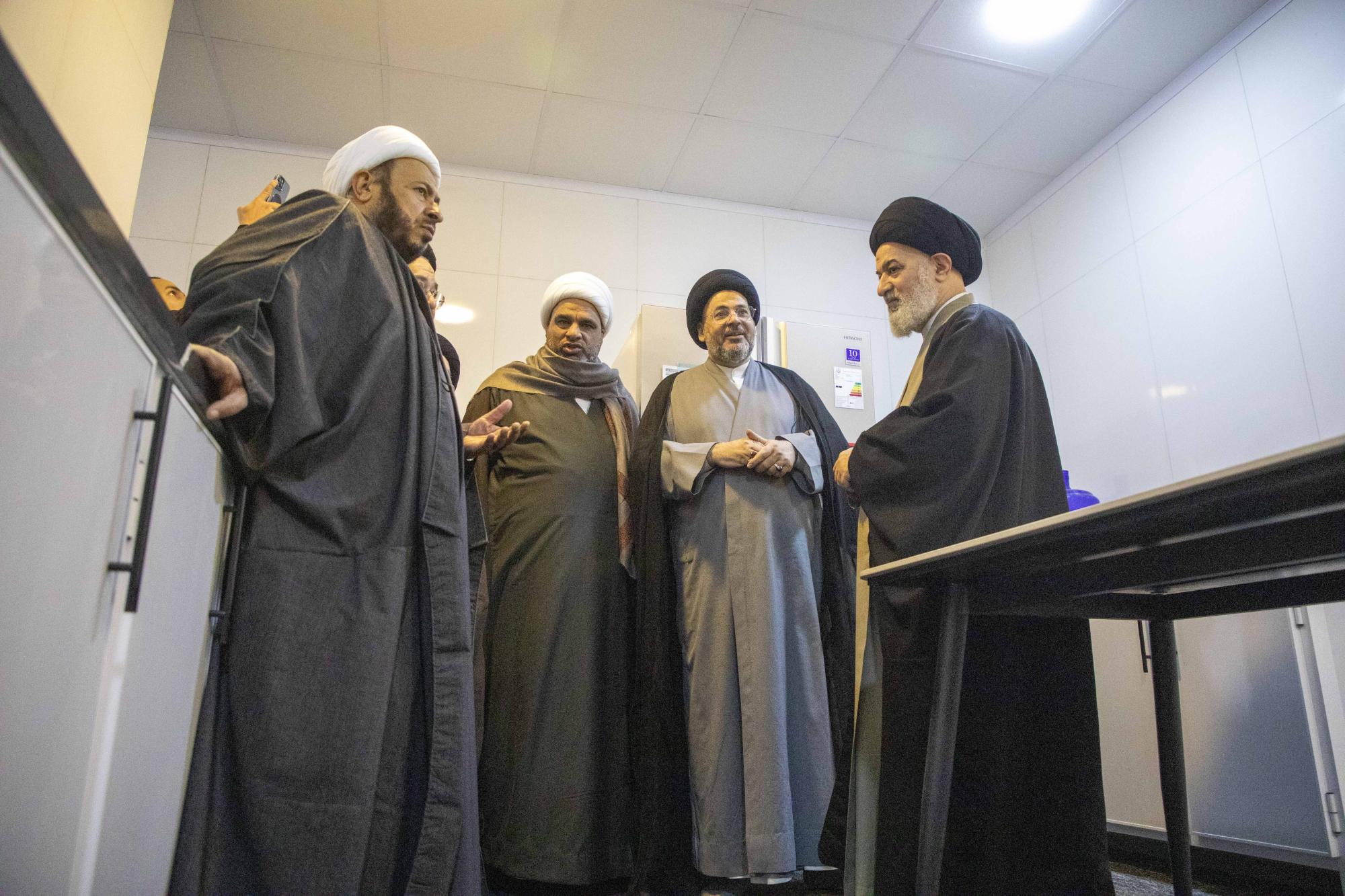 Opening of Amir Al-Mu'mineen scientific service complex on Najaf - Karbala road (+Photos)