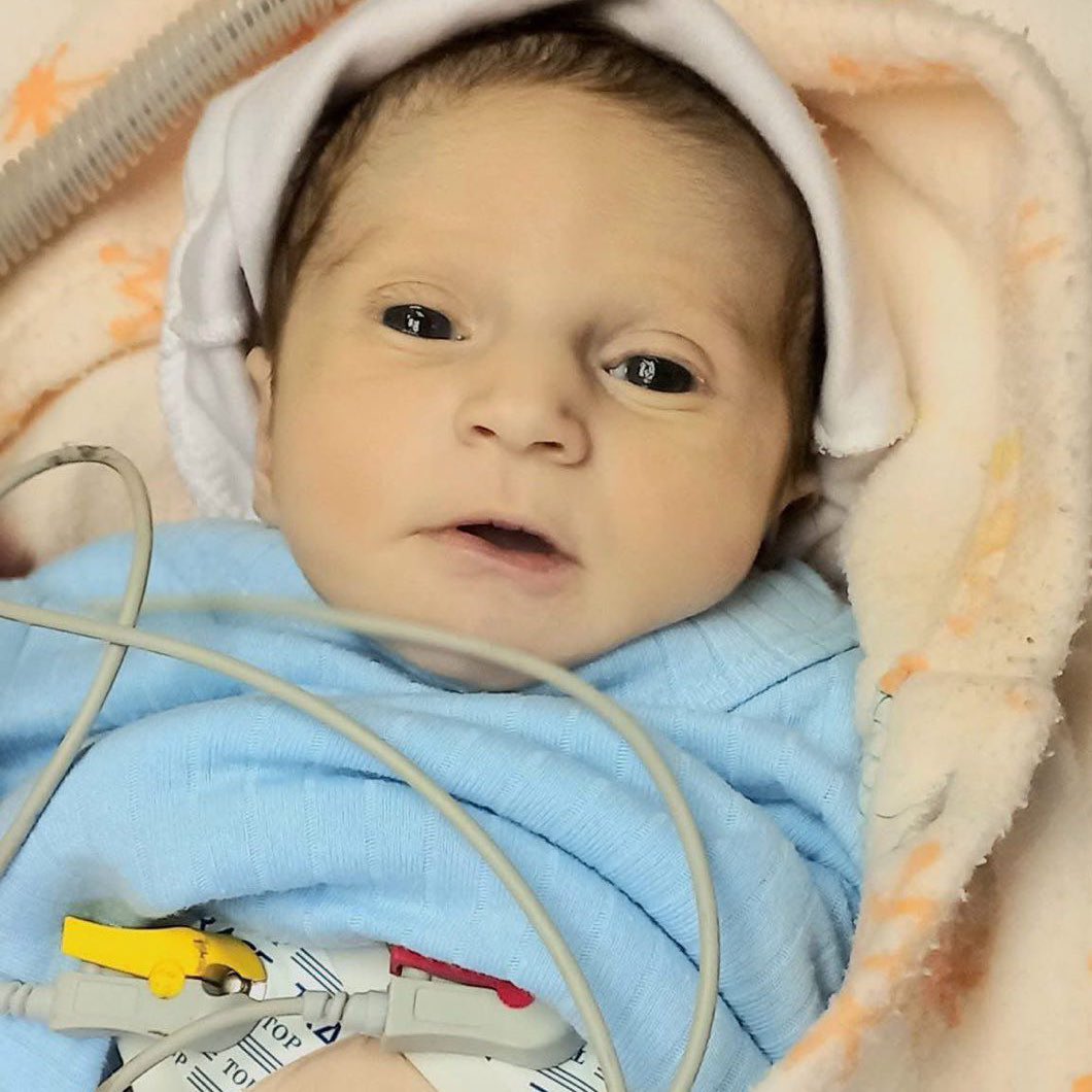 Video / Photos: Two Palestinian infants martyred from severe cold in a tent in Gaza