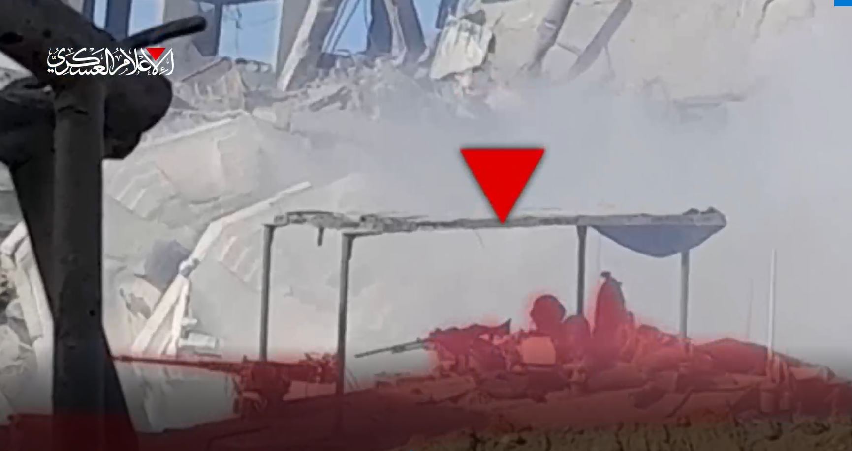 Video: Al-Qassam Mujahidins target a Zionist Merkava, shooting down an Evo Max drone in Nuseirat