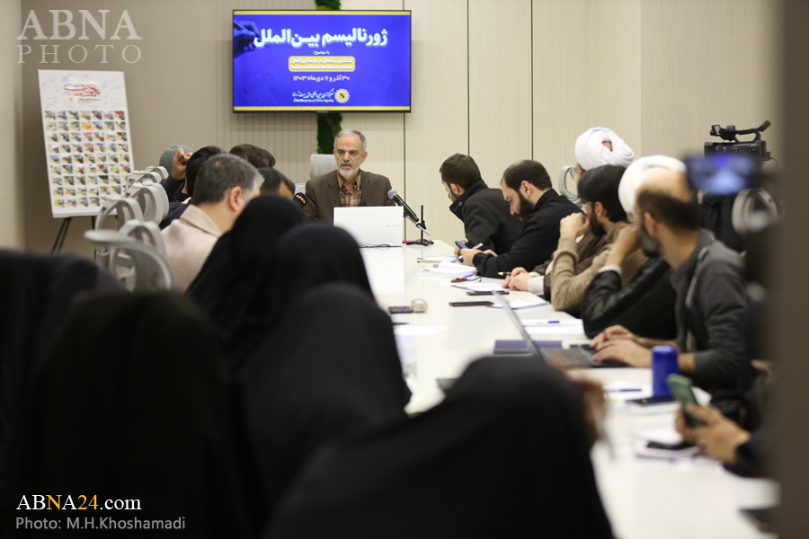 گزارش تصویری | دومین روز دورۀ آموزشی «ژورنالیسم بین‌الملل» در خبرگزاری ابنا