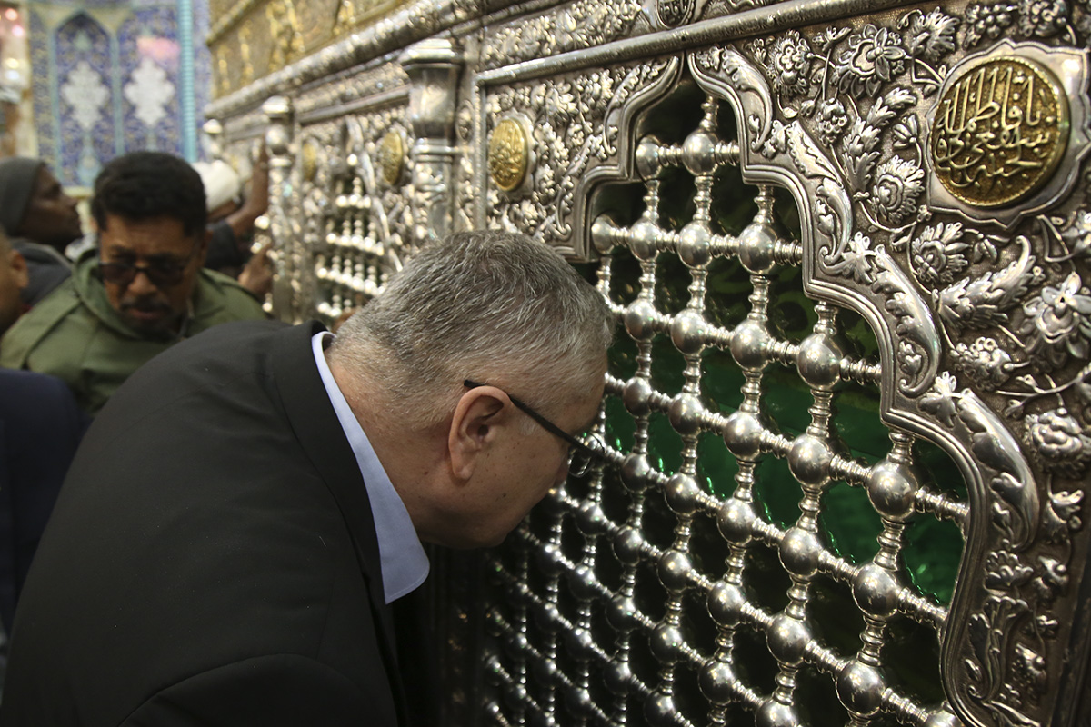 Ripoti ya Picha| Ziara ya Mufti Mkuu wa Croatia kwenye (Madhabahu) Haram ya Mkarimu na Mtukufu wa Ahlulbayt (a.s)