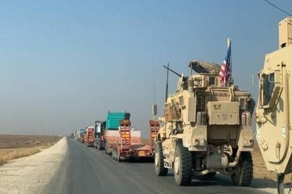 Massive US military convoy arrives in Syria from Iraq