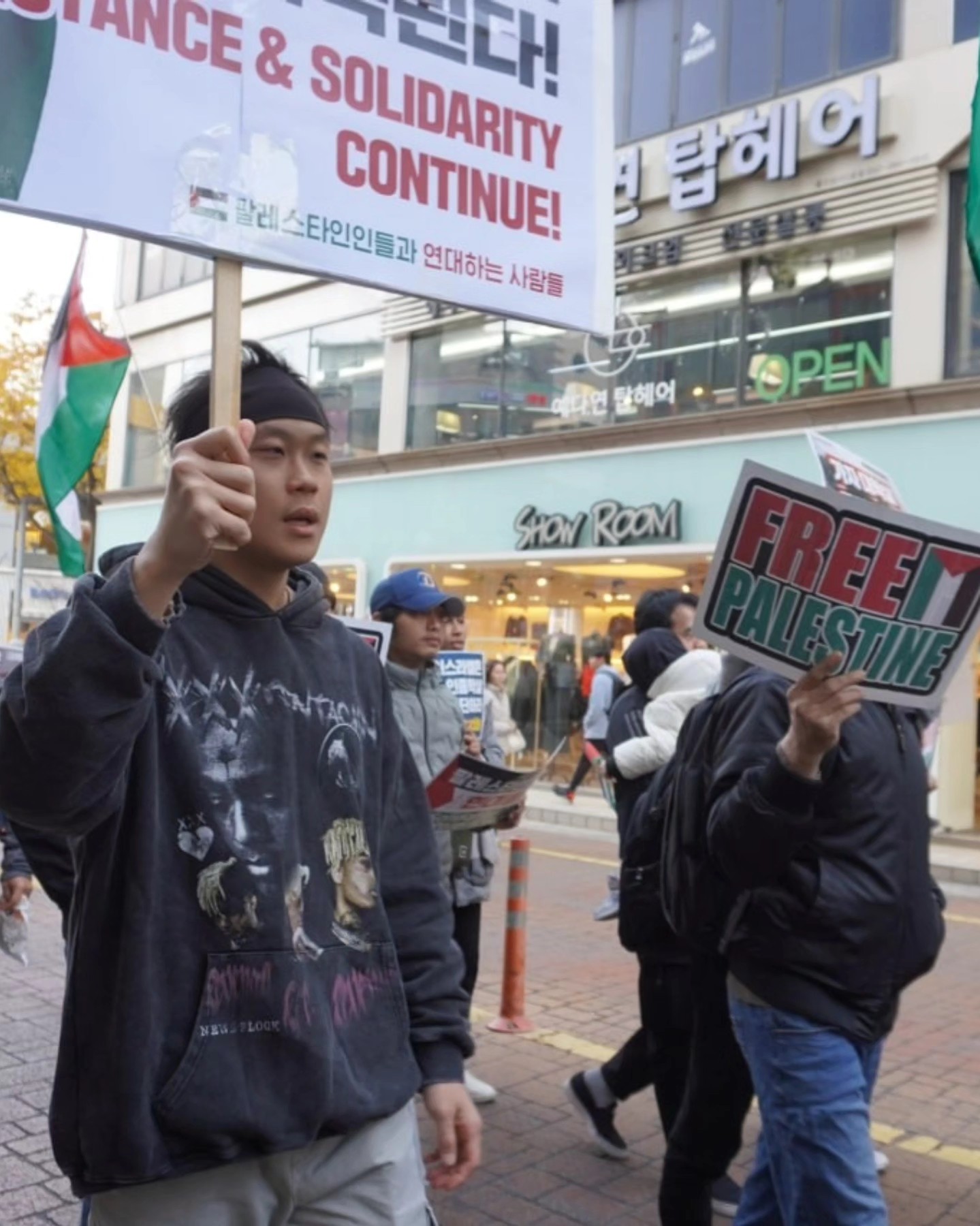 Video / Photos: 21st Palestinian solidarity rally and march in Ulsan, South Korea