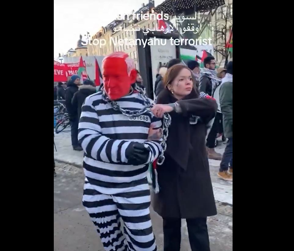 Video: Protesters in Sweden demand arrest of Netanyahu and condemn ongoing Israeli genocide in Gaza