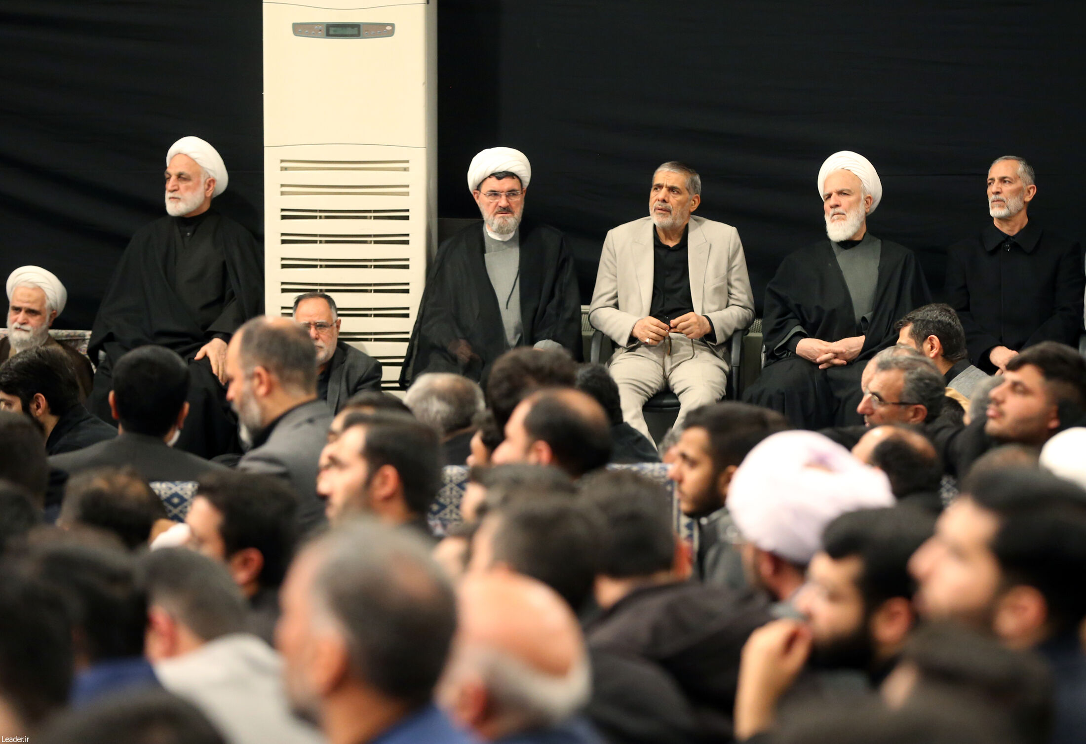 Photos: Imam Khamenei attends first night of mourning ceremonies for martyrdom of Lady Fatimah (pbuh)