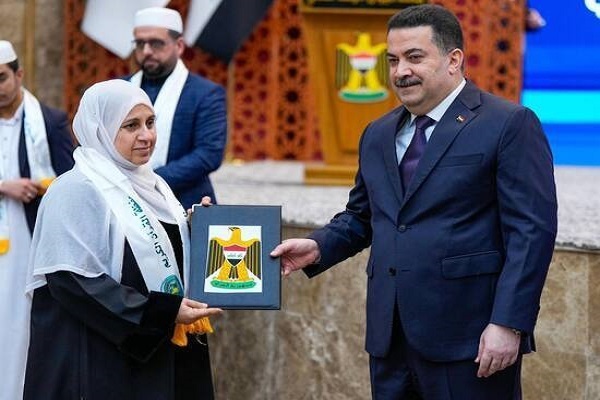  Iraqi PM  Al-Sudani attends ceremony to honor 1,000 Quran memorizers