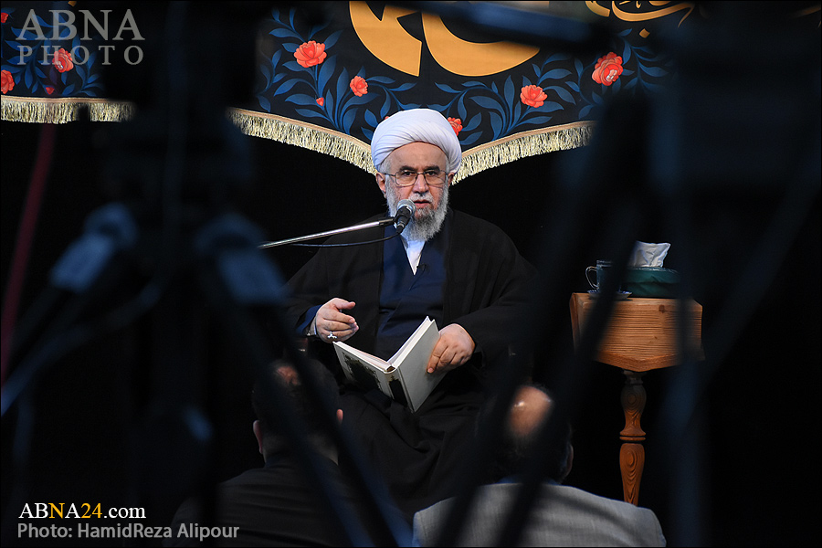 Photos: Ayatollah Ramezani's speech at Fatimiyya mourning ceremony in Rasht