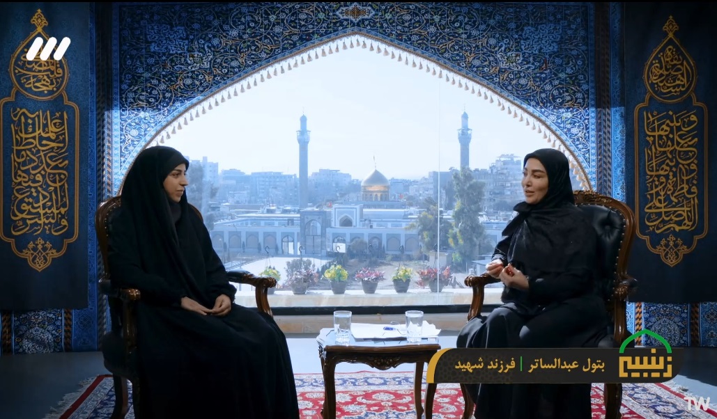 فرزند شهید لبنانی: ما در لبنان از زنان ایرانی یاد گرفتیم که چگونه کنار حق بایستیم