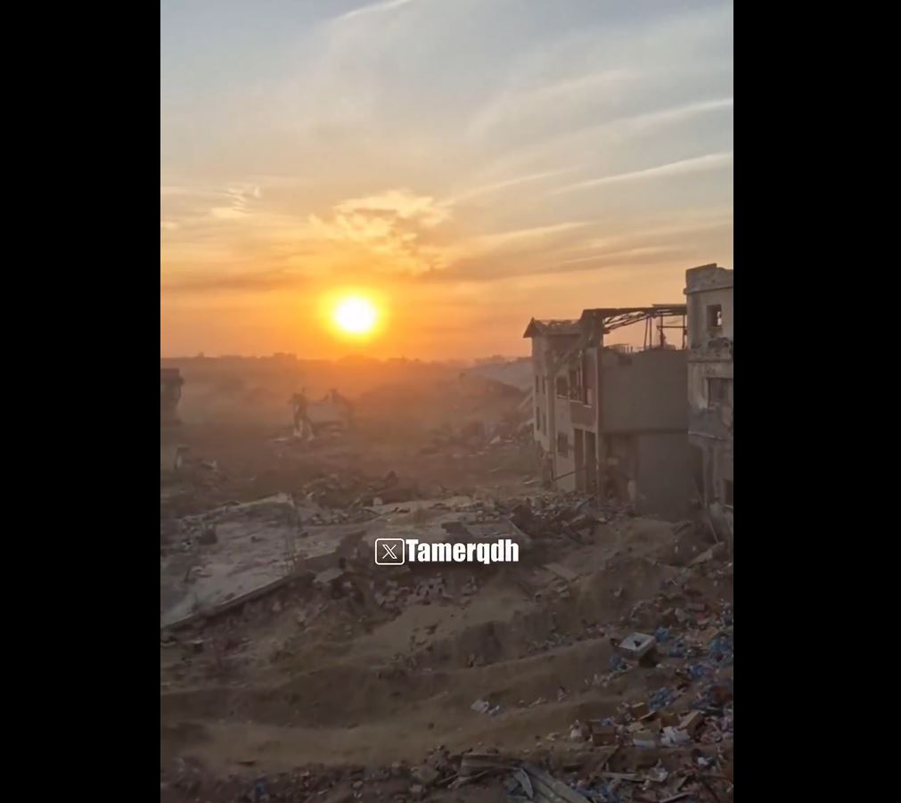 Video: Scenes of massive destruction by occupation forces in northern Gaza