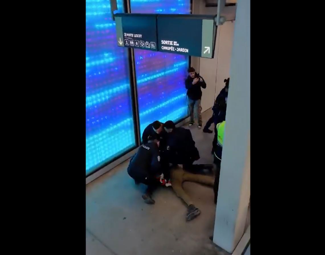 Video: Peaceful pro-Palestine protestors arrested by French police in Paris for saying no to genocide