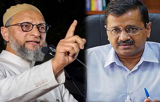 ओवैसी ने ली दिल्ली चुनाव मे एंट्री, आप के मुस्लिम वोट बैंक मे लगेगी सेंध 