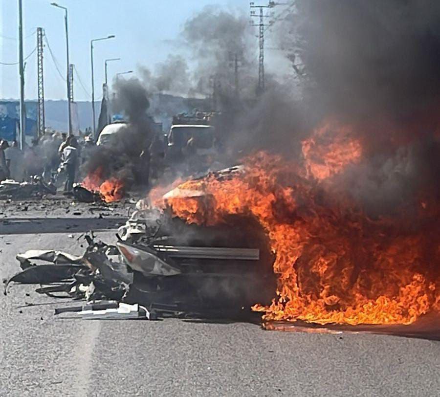Israeli drone strike kills Lebanese citizen, wounds others in southern Lebanon