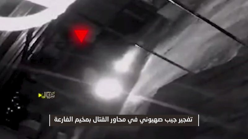 فیديو | مشاهد من تفجير مجاهديها جيبات وآليات العدو في محاور القتال بطوباس وجنين