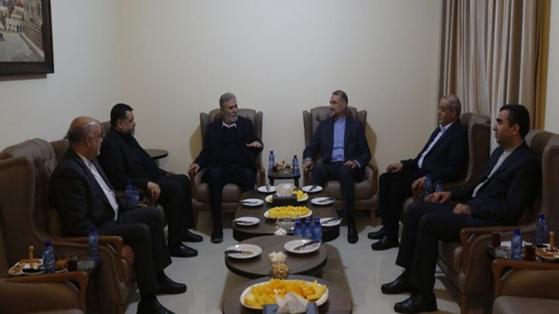 Para Pemimpin Perlawanan Palestina Bertemu Menlu Iran di Beirut