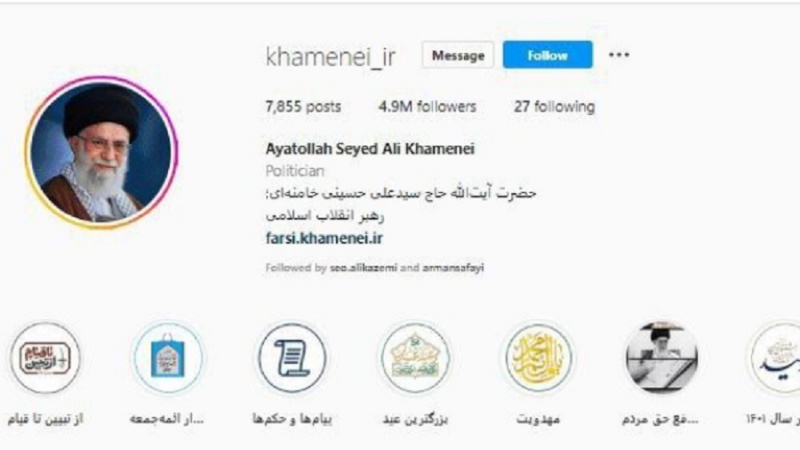 イラン最高指導者のインスタグラムアカウントが削除