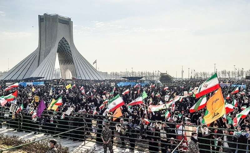 انطلاق مسيرات حاشدة لإحياء الذكرى السنوية "45" لانتصار الثورة الاسلامية في كافة مدن ايران