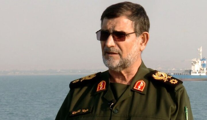 هاویشتنی مووشەکی سپا بە بڕینی مەودای 30 کیلۆمەتر لە دەریاوە