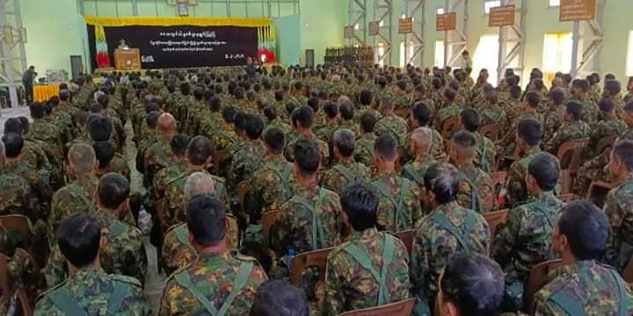 ပြည်မြို့၌ စစ်မှုထမ်းခိုင်းရန် အိမ်ထောင်စုစာရင်းများ လိုက်လံစစ်ဆေးပြီး စာရင်းကောက်နေ