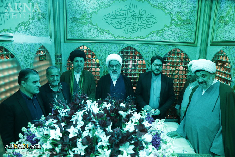 إزاحة الستار عن المرقد الجديد للسيد "موسى المبرقع" (ع) في قم