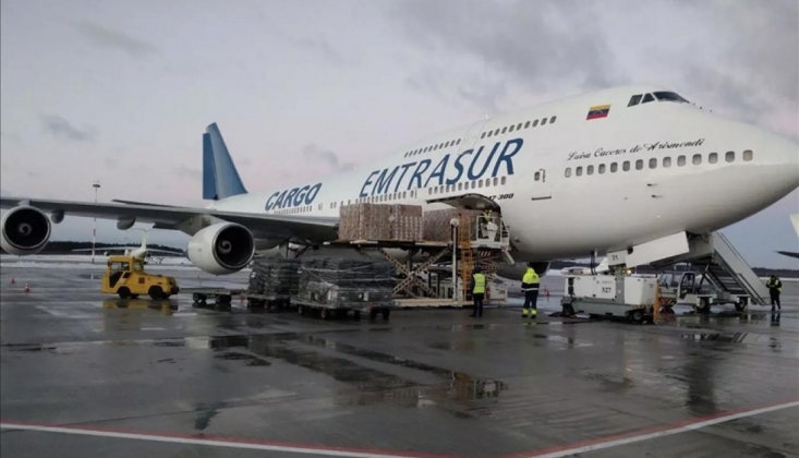 ABD İran'ın Venezuela'ya Sattığı Kargo Uçağına El Koydu
