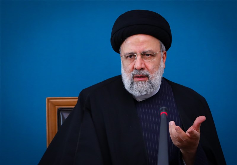 رئيسي يدين استمرار جرائم الصهاينة بحق الفلسطينيين في غزة