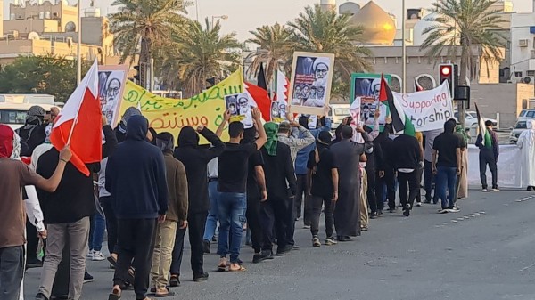 قوات الأمن تقمع مظاهرة في الديه خرجت إحياءً لذكرى "ثورة 14 فبراير" وتعتقل عدداً من المتظاهرين 