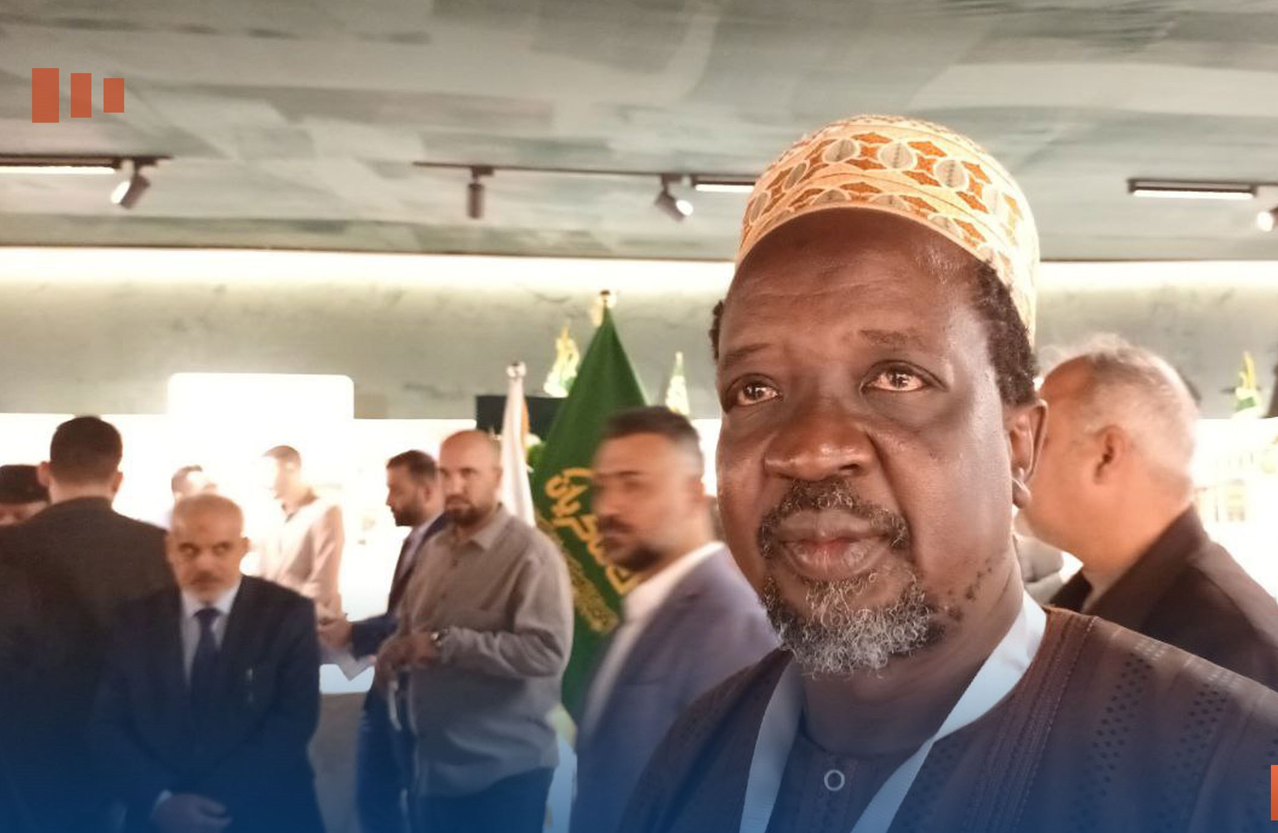 الشيخ ابو امين من دولة مالي: نفتخر بفتوى السيستاني التي حفظت العراق والعالم الاسلامي