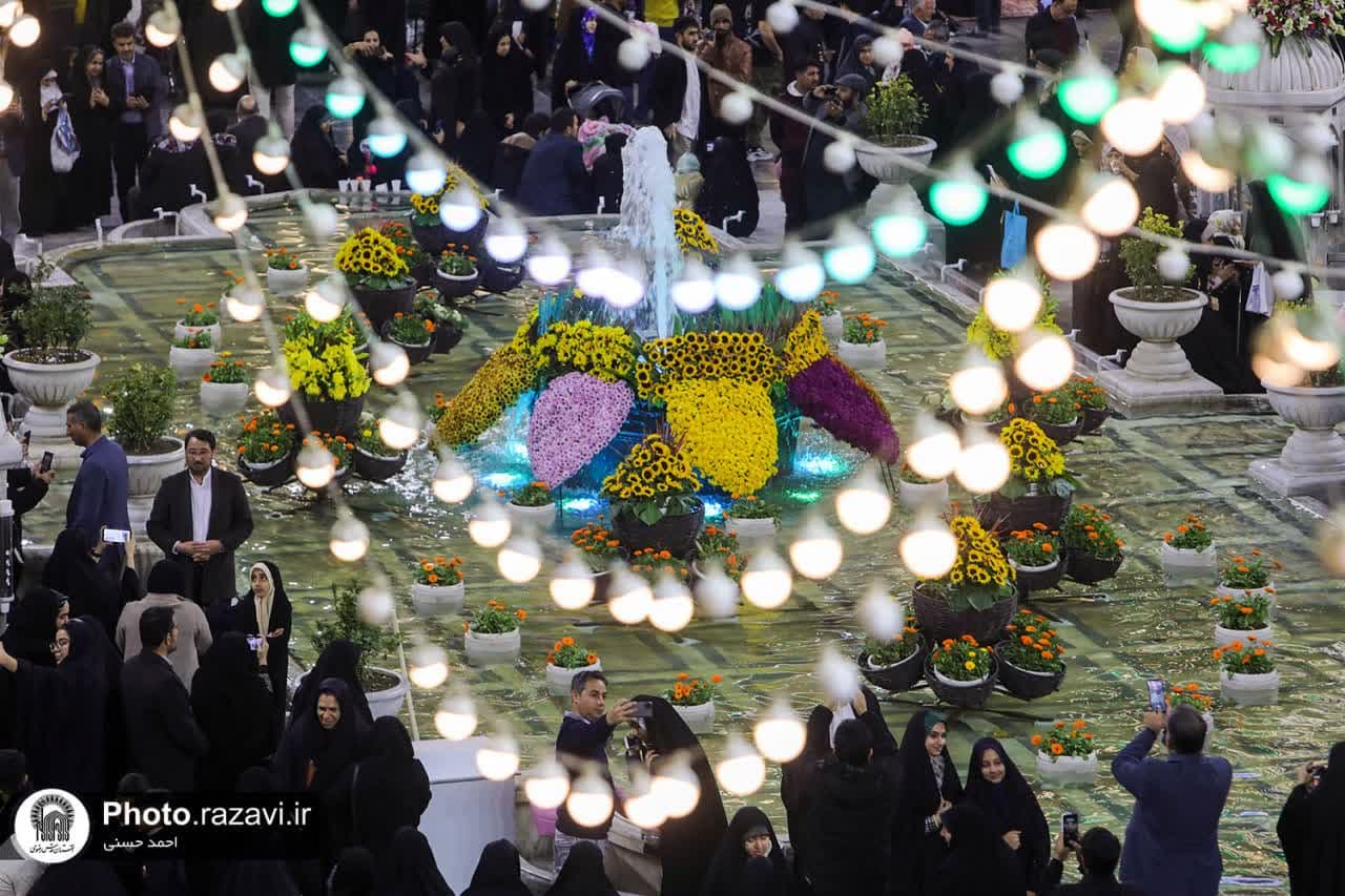 Pilgrims celebrate Hazrat Abbas birth anniv. in Imam Reza shrine
