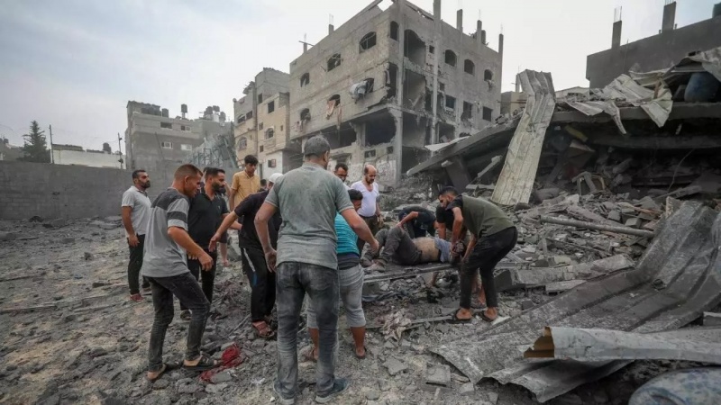 Rezim Zionis Lanjutkan Serangan Udara di Jalur Gaza