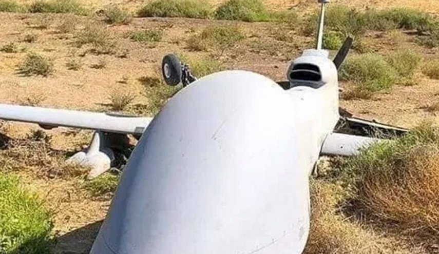 المقاومة اللبنانية الاسلامية تسقط مسيرة صهيونية كبيرة من نوع هرمز 450