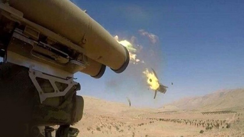 Ракетный удар Хезболлы по сионистской военной базе