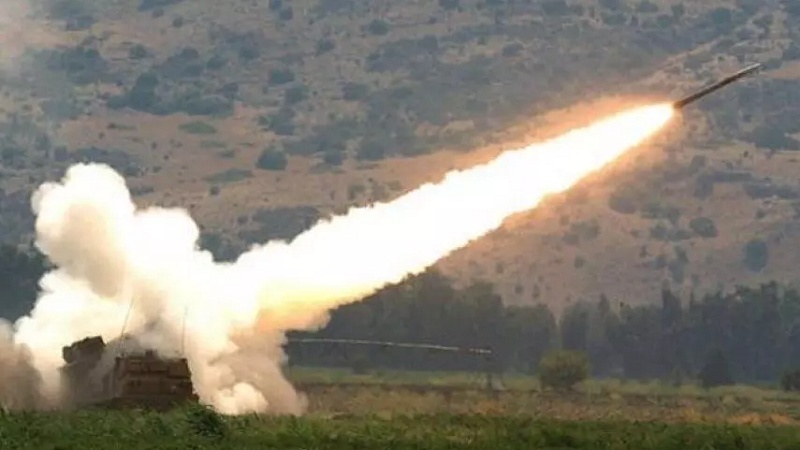 Штаб израильской бригады "Голан" под огнем 60 ракет ливанской "Хезболлы"