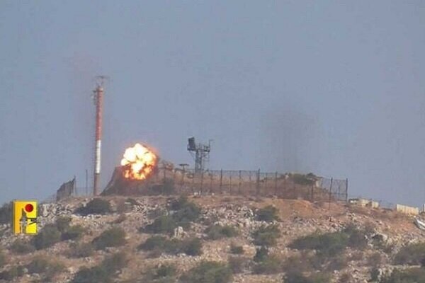 Serangan Rudal Hizbullah Lebanon terhadap Posisi Militer Zionis
