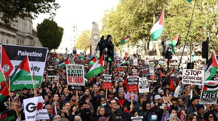 British activists decry arming Israel, call for Gaza ceasefire