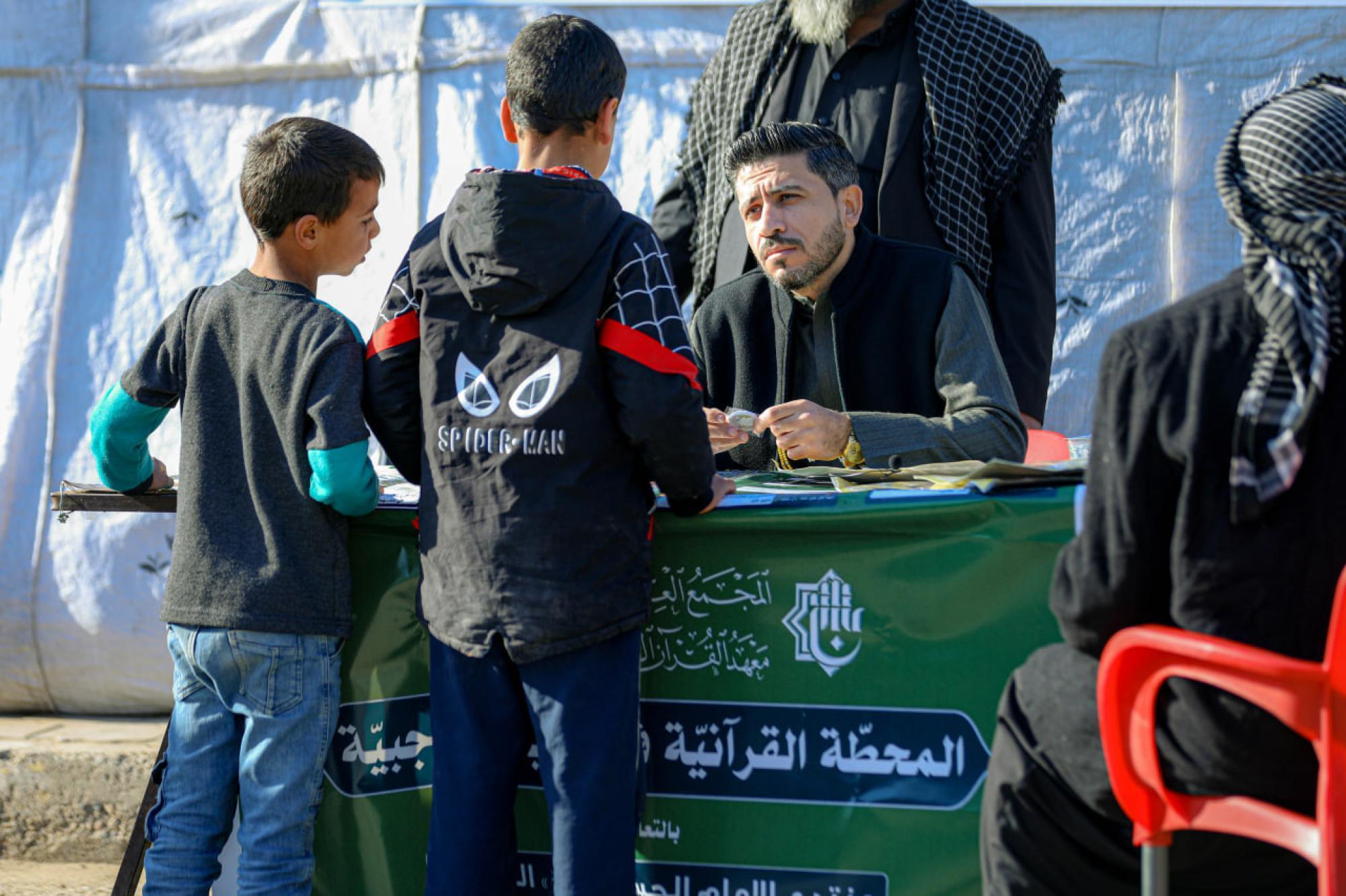 Quranic stations greet pilgrims of Imam Kadhim in Iraq