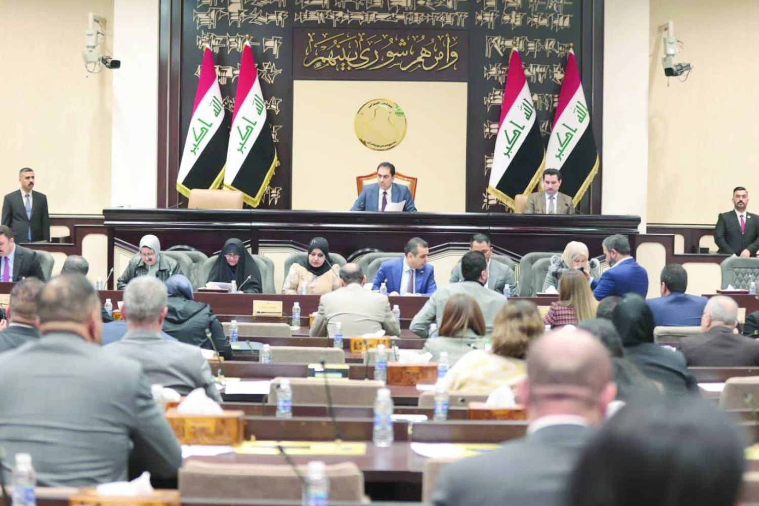 تواقيع لأعضاء مجلس النواب العراقي لإيقاف تصدير النفط الى الأردن بسبب العدوان+(وثيقة)