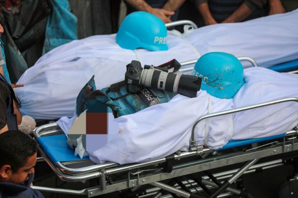 Israeli war on press: 122 Palestinian journalists martyred in Gaza