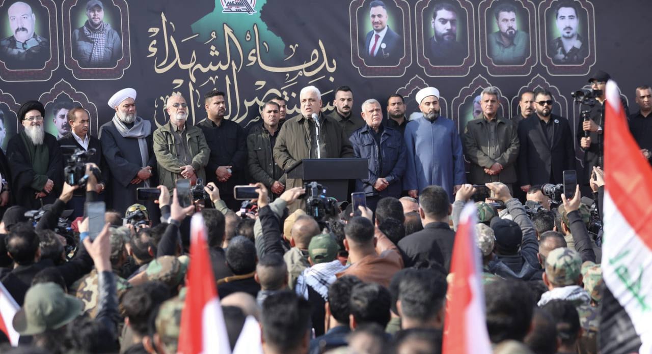 فیديو | الفياض مُهدداً: الهجوم الأمريكي على الحشد "لن يمر مرور الكرام"