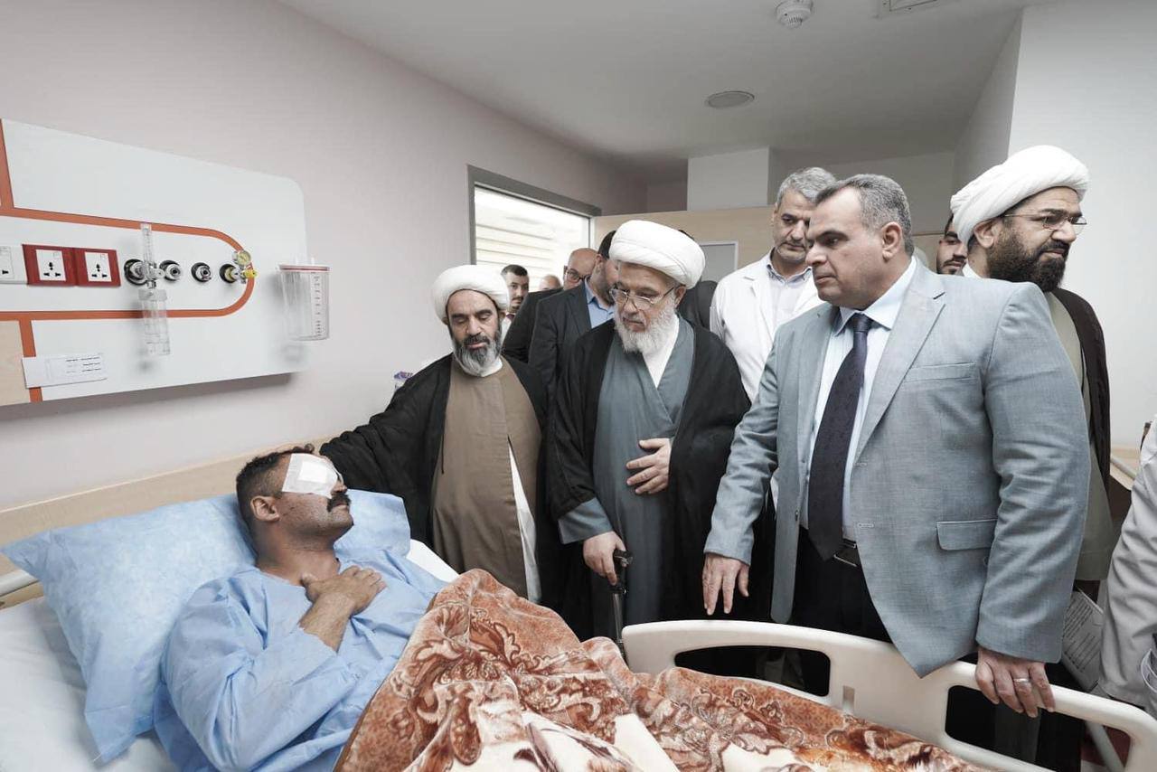 مستشفيات العتبة الحسينية تعالج 25 جريحا من الحشد أصيبوا بالعدوان الأمريكي