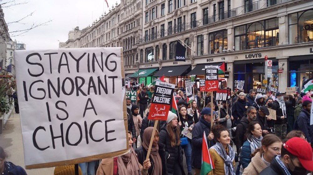 Interior Minister: Pro-Palestine protesters could face jail in UK 