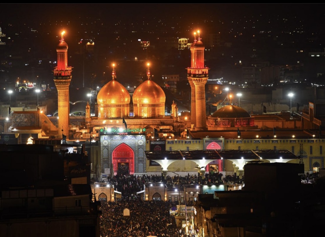 فيديو | مشاركة الحشود الغفيرة في عزاء استشهاد الإمام "الكاظم" (ع) في بغداد