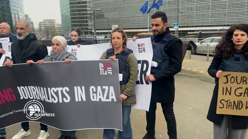 Martyred Palestinian journalists commemorated in Brussels