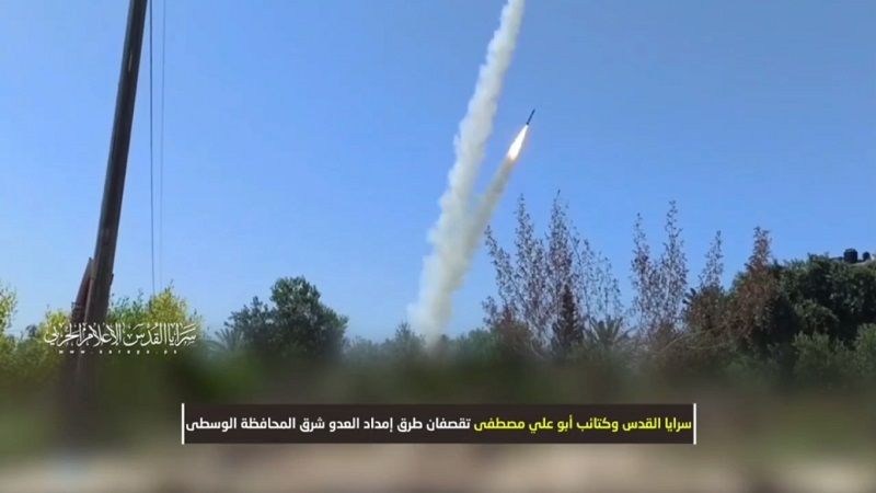 فيديو | قصف مواقع وتحشدات العدو شرق غزة وجباليا بالرشقات الصاروخية وقذائف الهــاون